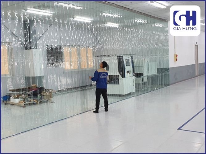 Rèm PVC chống tĩnh điện