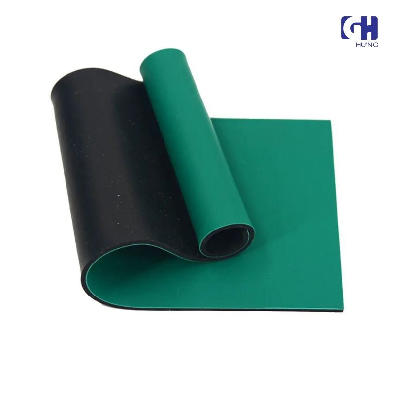 Thảm cao su chống tĩnh điện 1m x 10m x 2mm
