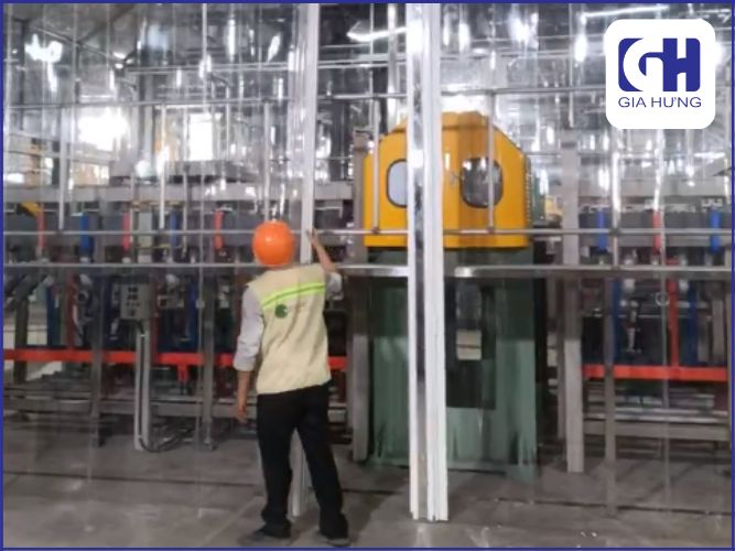 Vách xếp nhựa PVC