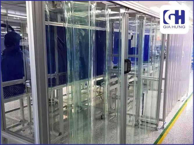 Vách xếp PVC